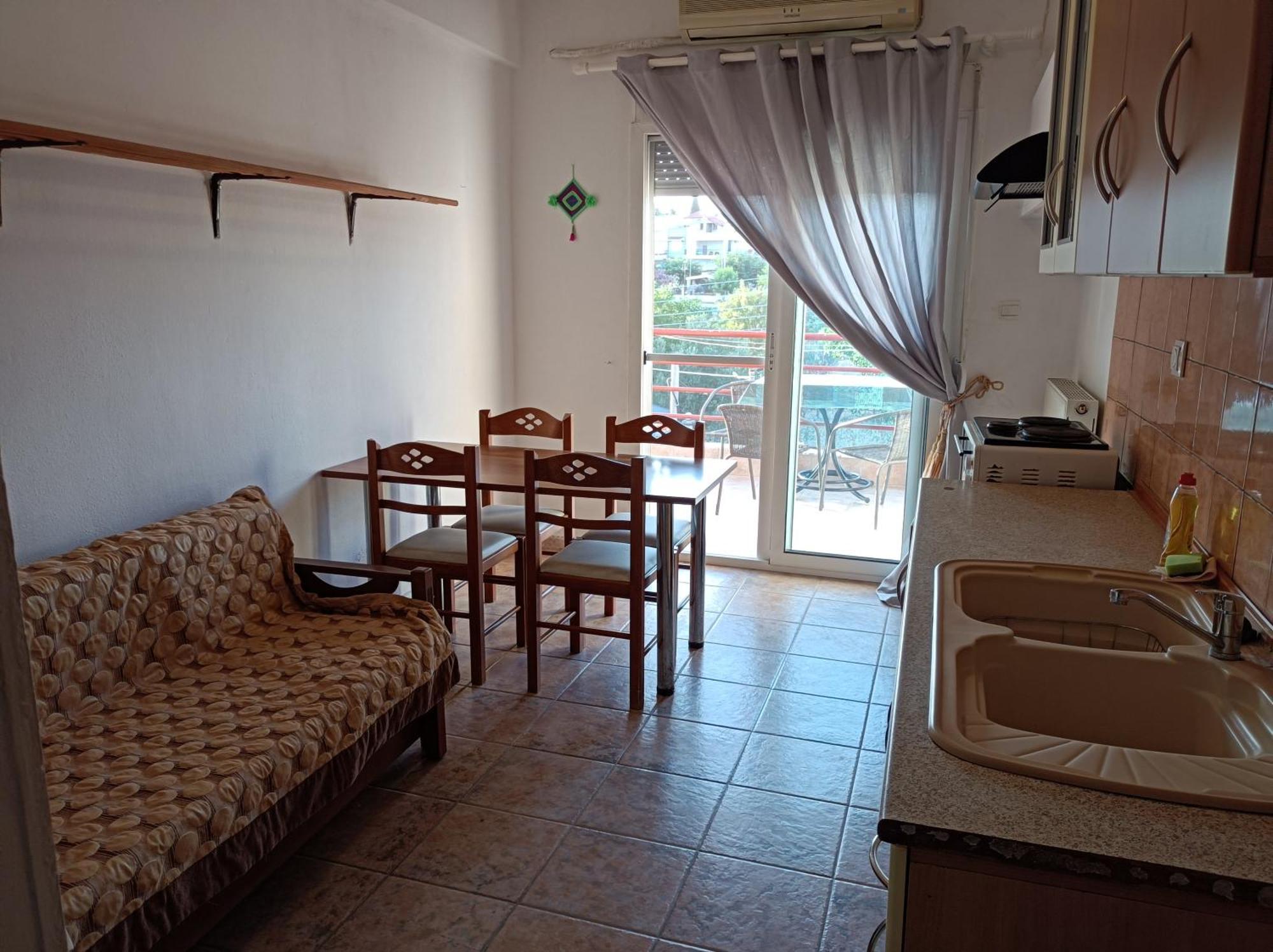 ניאה מיכאניונה Blue Moon Apartments חדר תמונה